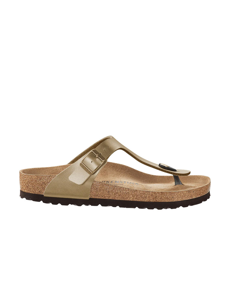 Birkenstock Gizeh Gold Birko-Flor image 1
