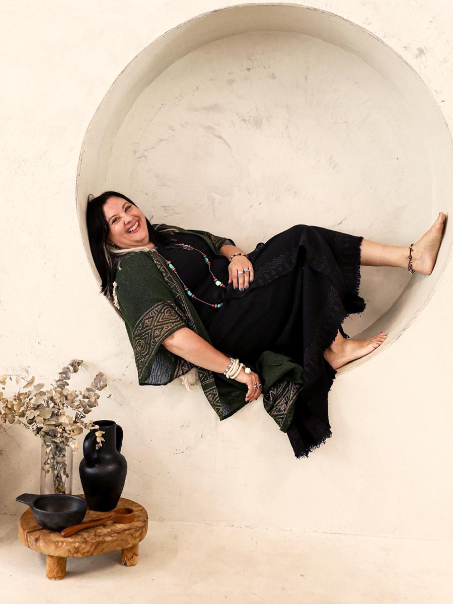 Gaia Duster Coat | Black or Olive Available image 3