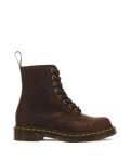 Dr Marten's | 1460 Pascal Emboss Floral Dark Brown Crazy Horse