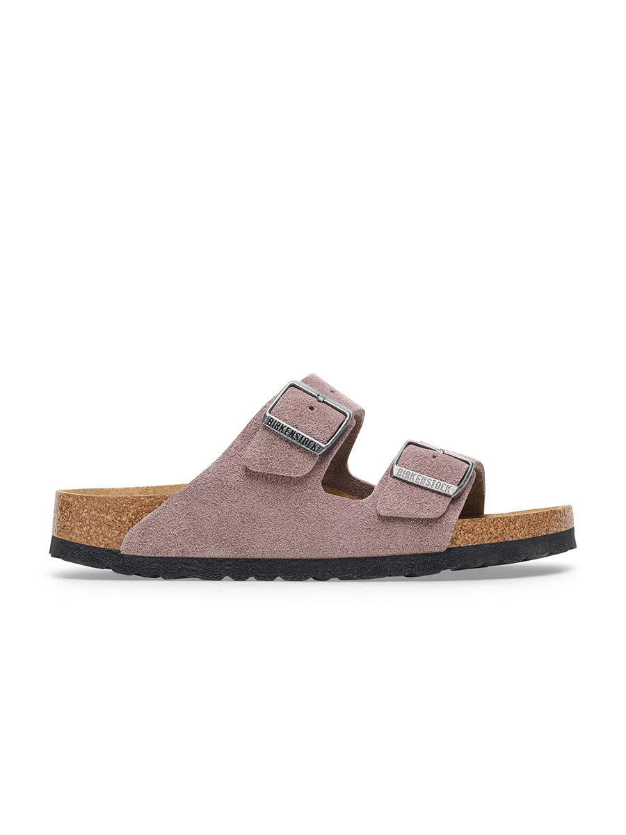 Birkenstock | Arizona SFB Suede Leather Faded Purple image 1