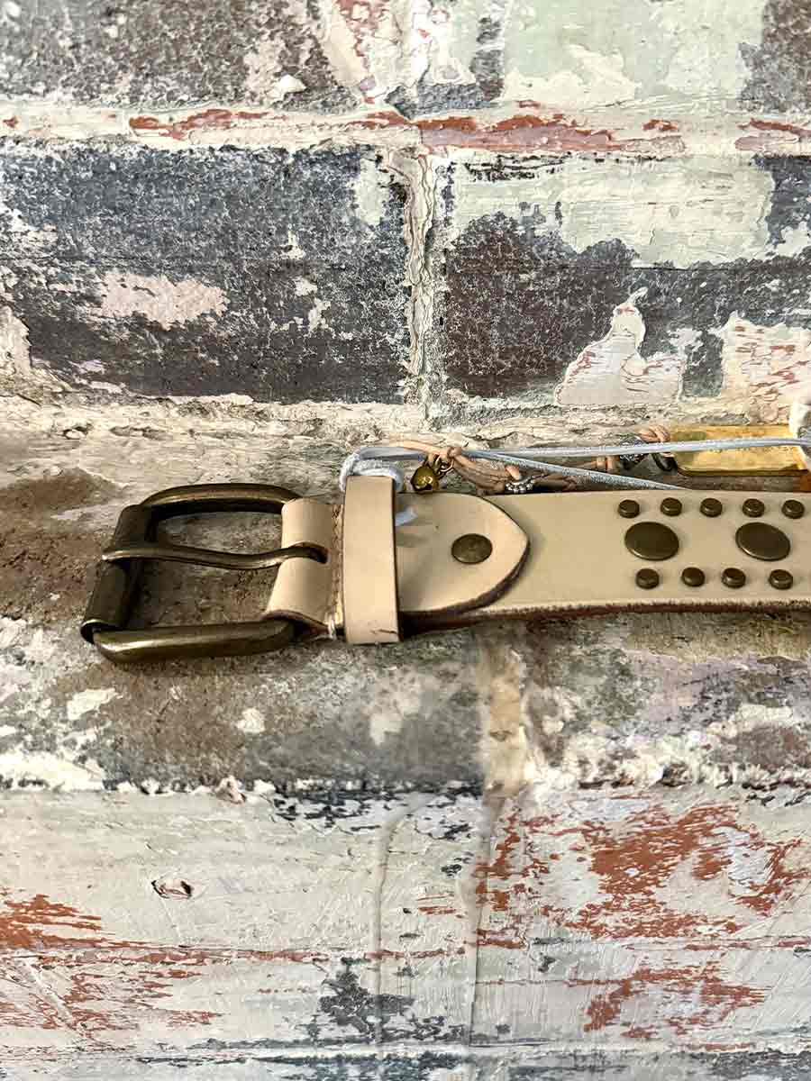 Rasam Studded Leather Belt image 2
