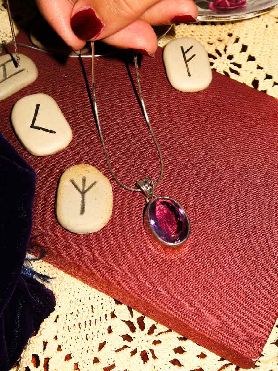 Persephone Pendant | Amethyst image 3