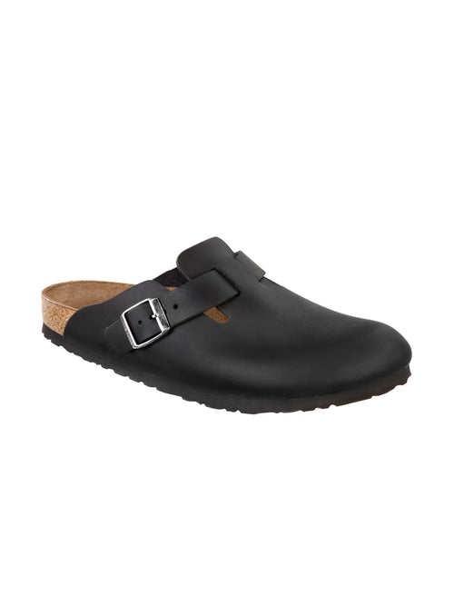 Birkenstock Boston Black Oiled Leather image 0
