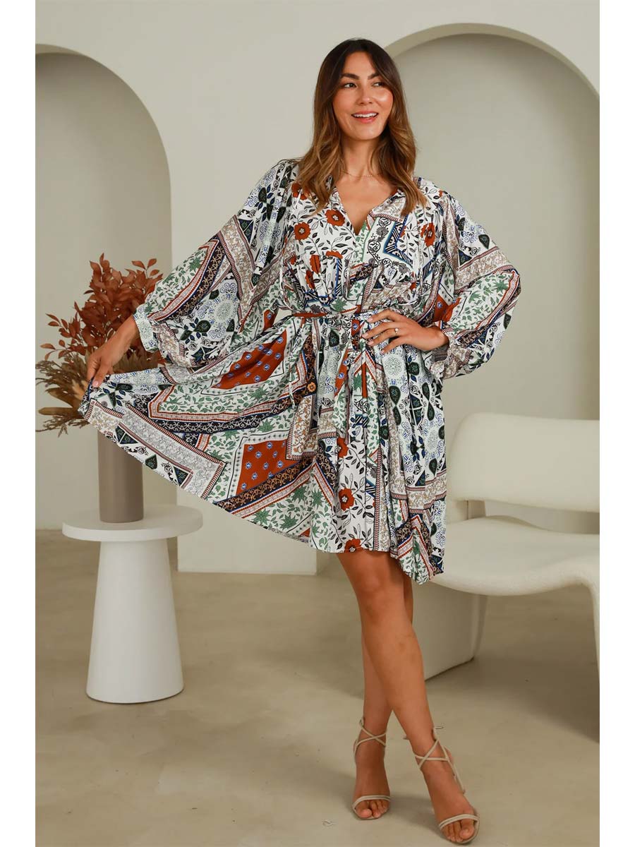 Sienna Mini Dress | Dream Catcher Bohemian image 0