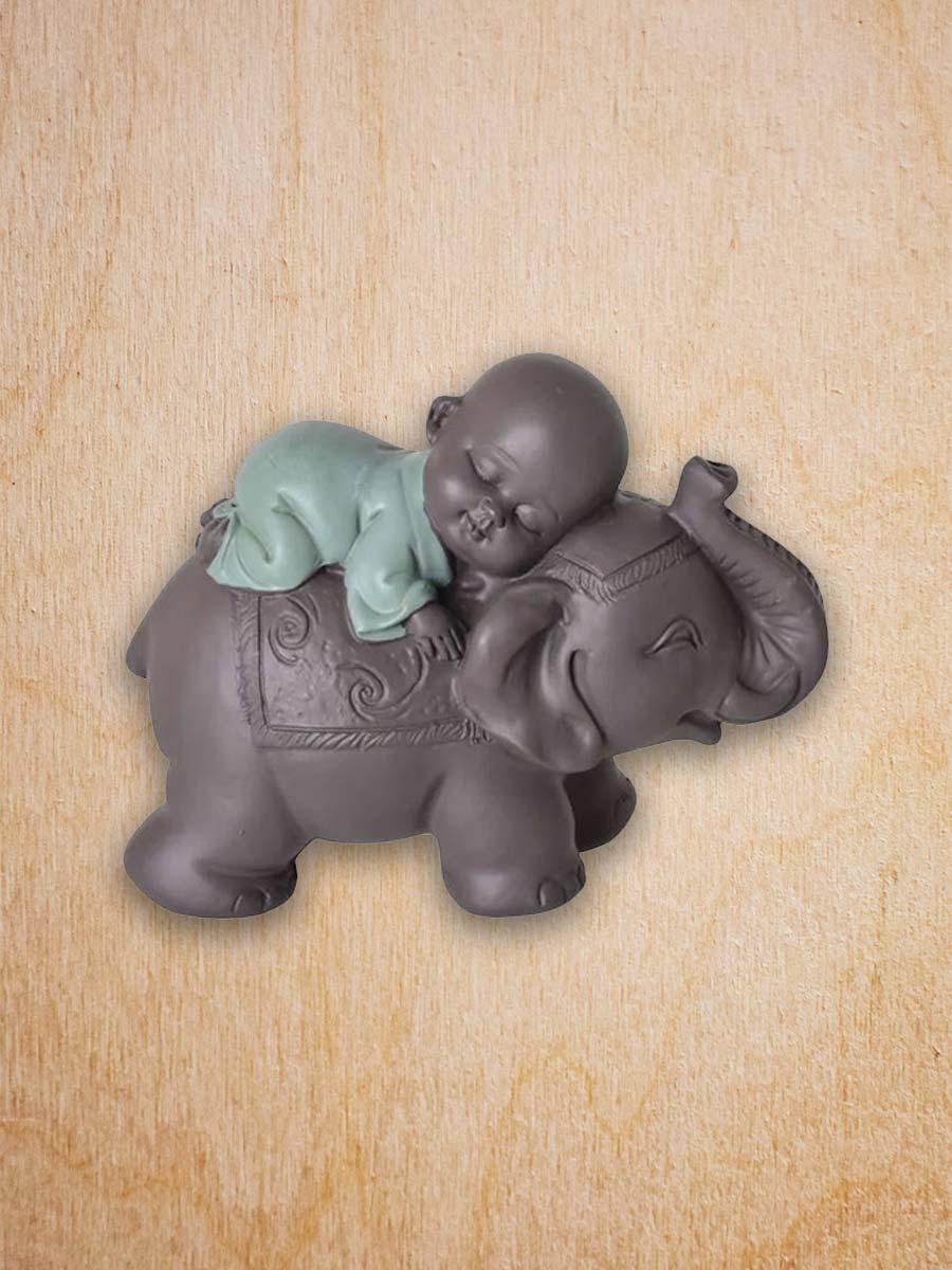 Happy Buddha on Elephant 1 image 0