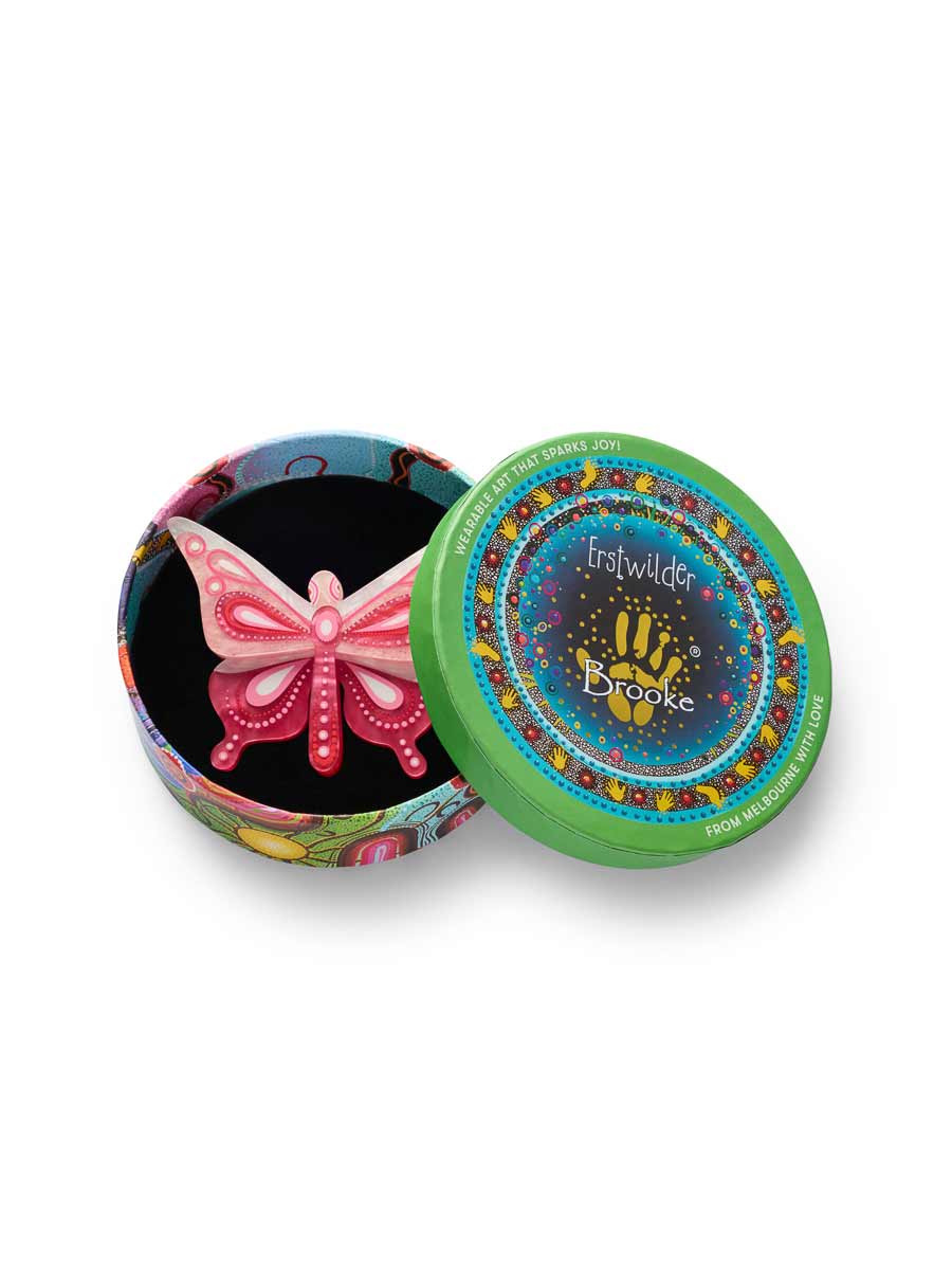 Erstwilder | Kali’s Ritjinguthinha (Butterfly) Brooch image 2
