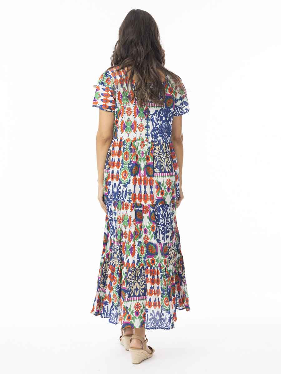 Buzios Layer Dress with Square Neckline image 4