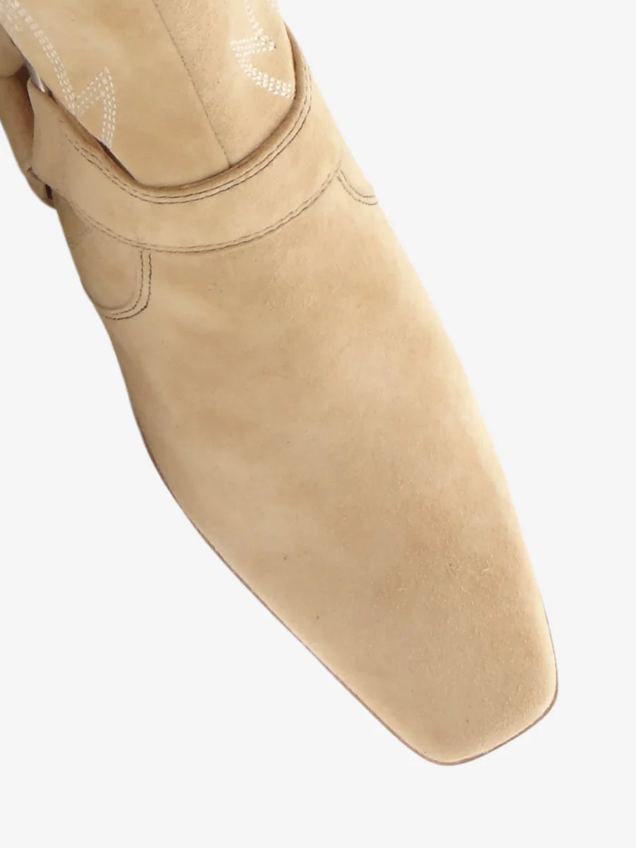 Oliver II Boot Light Tan Suede  | Caverley Shoes image 1