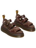 Dr. Martens Unisex Gryphon Suede Quad Sandal image 0