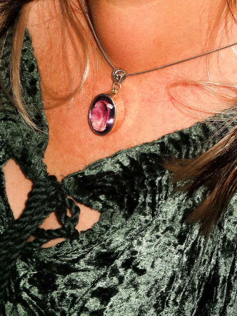 Persephone Pendant | Amethyst image 2