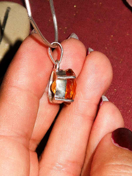 Blossom Pendant | Citrine image 1