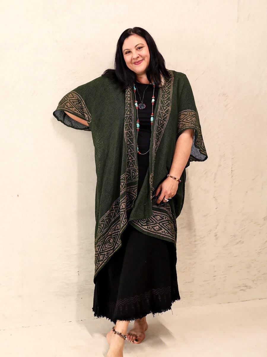 Gaia Duster Coat | Black or Olive Available image 1