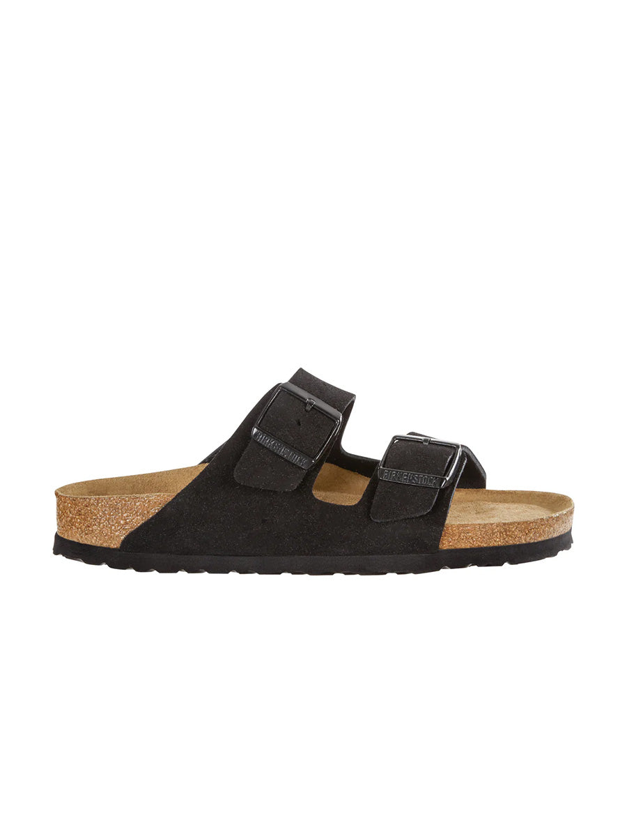 Birkenstock Arizona SFB Black Suede Leather image 1