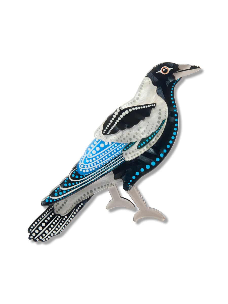 Erstwilder | Kulpurru (Magpie) Brooch image 0