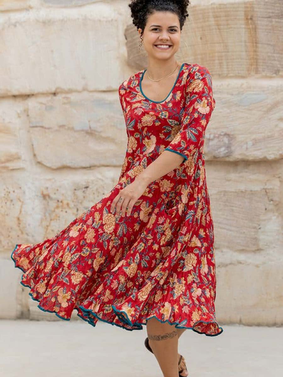 Soul Song | Flamenco Dress with Sleeves | Sophia image 1