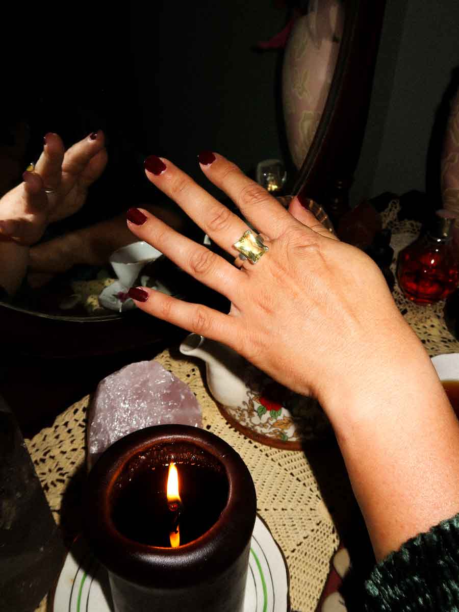 Maggie Ring | Lemon Quartz | Size 10 image 2