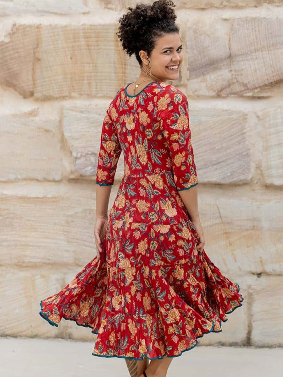 Soul Song | Flamenco Dress with Sleeves | Sophia image 2