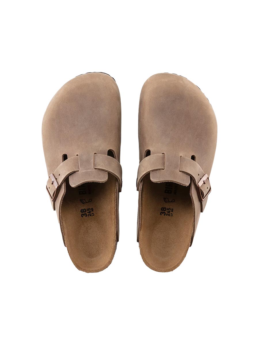 Birkenstock Boston Tabacco Brown Oiled Leather image 2