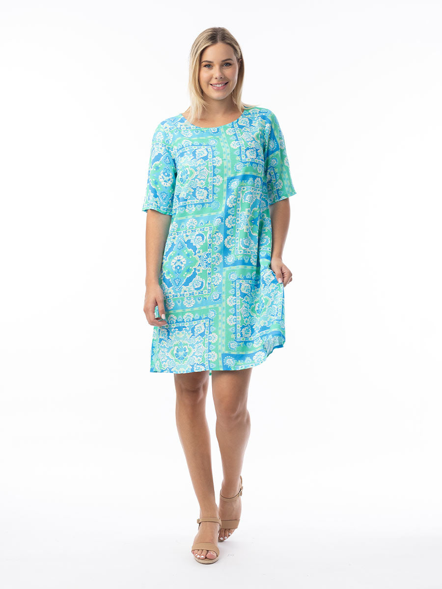 Orientique | Montevideo Aqua Dress Contemporary - 22 image