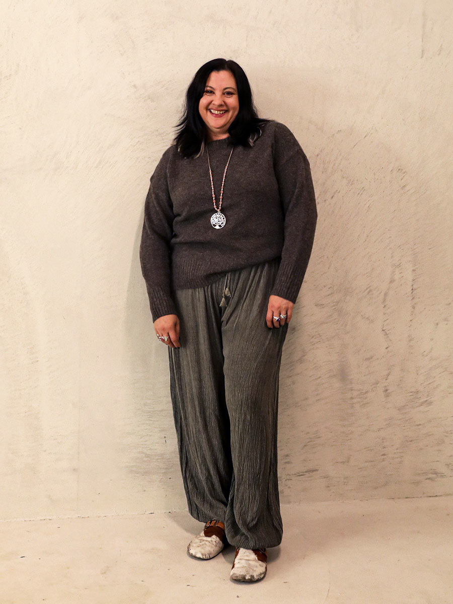 Yogi Balloon Pants in Khaki image 0