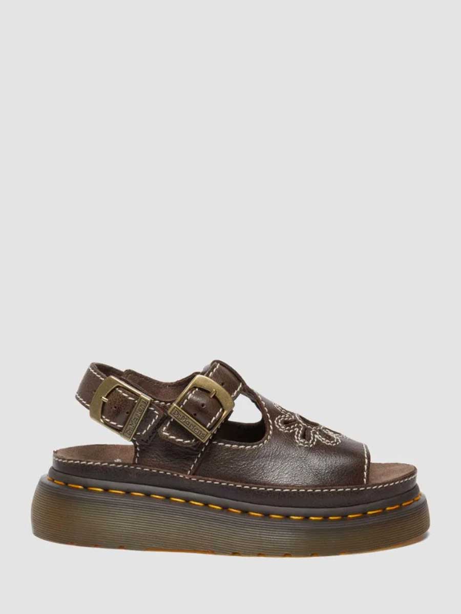 Dr Marten's | Dunnet Flower Rogue Kelp Brown image 3
