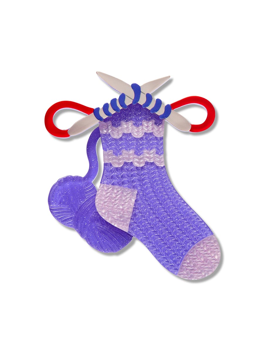 Erstwilder | Sock it to Me Brooch image 0