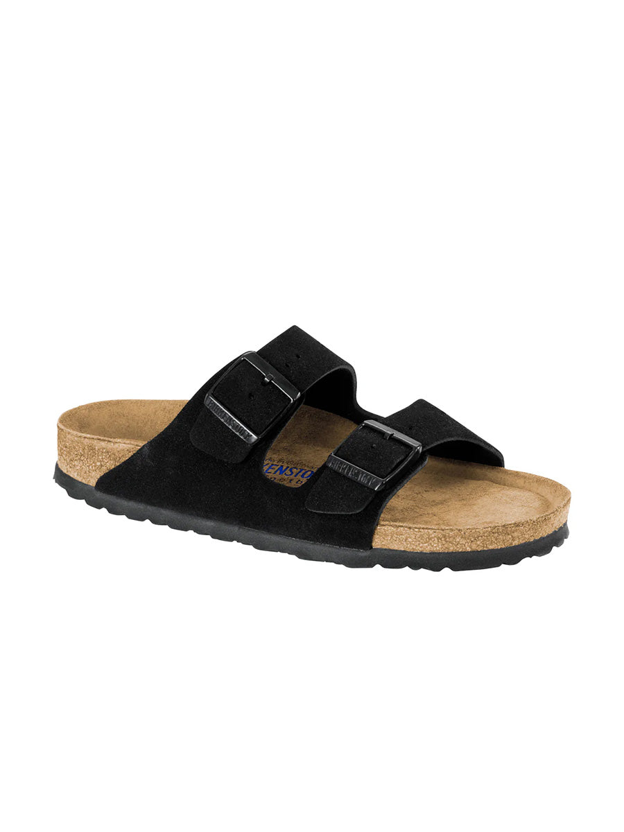 Birkenstock Arizona SFB Black Suede Leather - 46 image