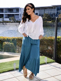 Texas Umbrella Pants in Teal - FREE SIZE image