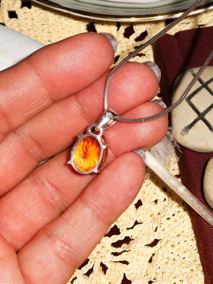 Blossom Pendant | Citrine image 2
