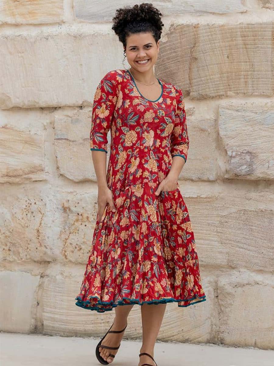 Soul Song | Flamenco Dress with Sleeves | Sophia image 0