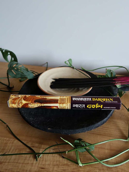 Asoka Bharath Darshan Hexagonal Box Incense 25g image 0