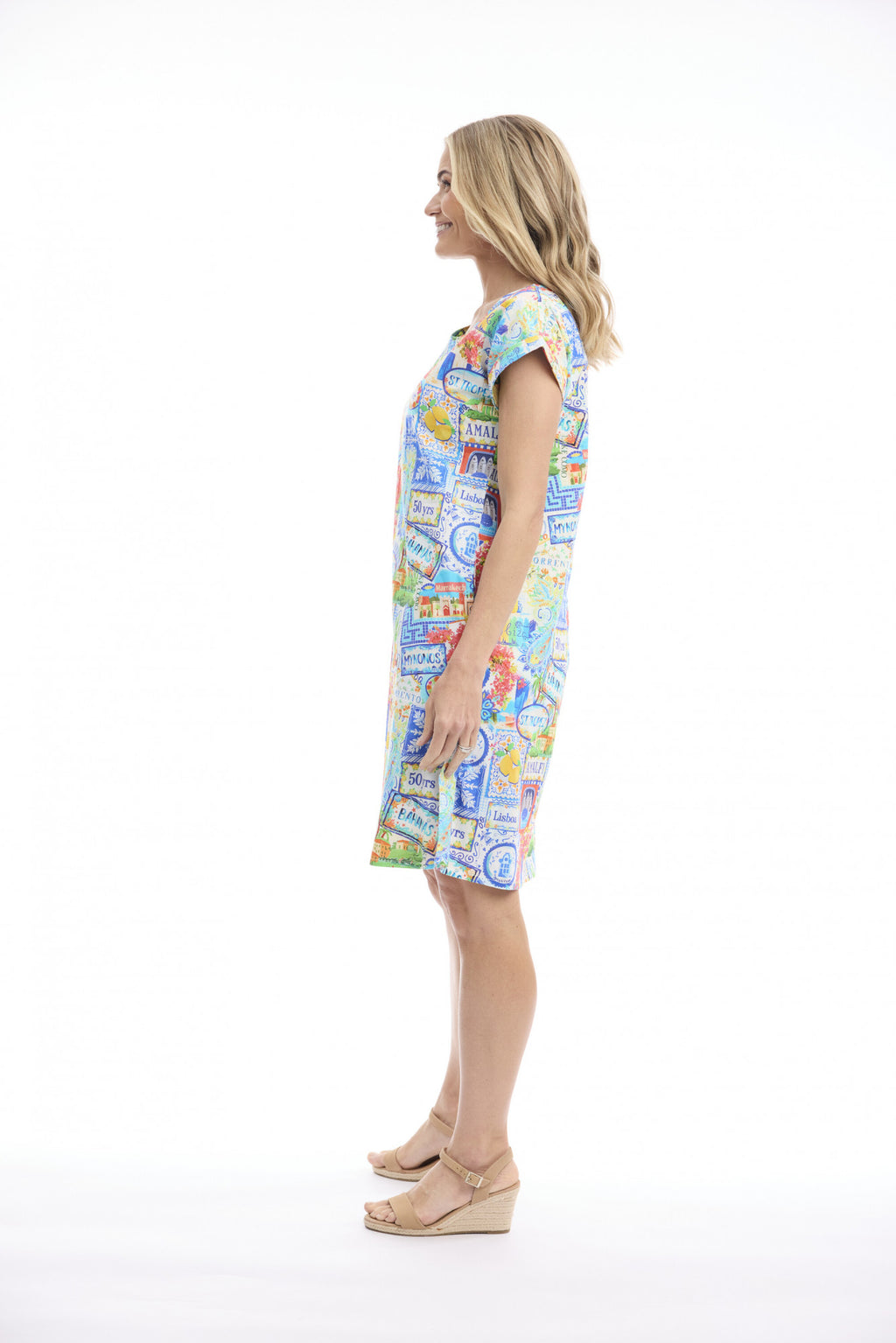 Orientique | 50yrs Travel Dress Reversible Short Sleeve