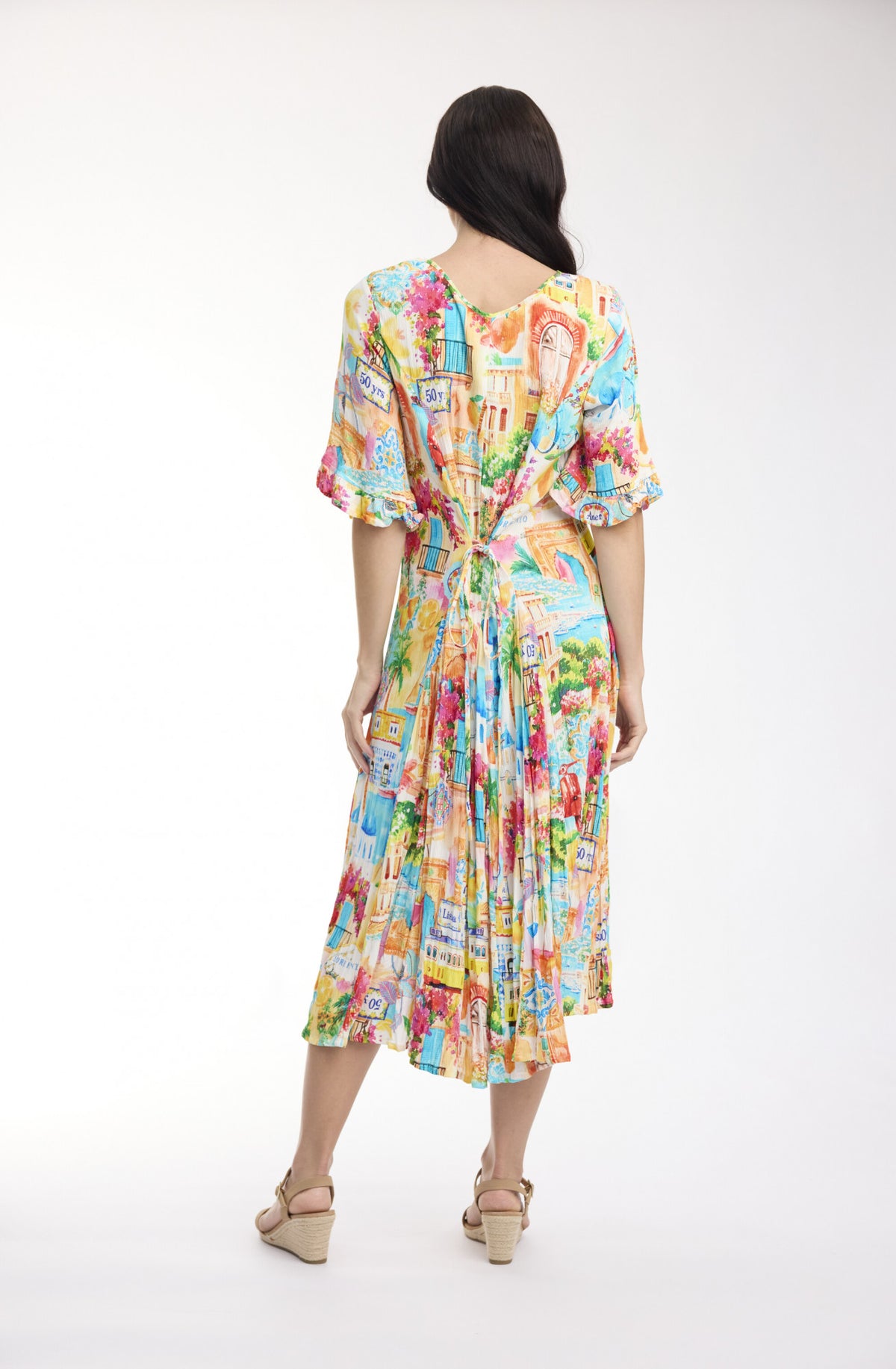 Orientique | 50yrs Travel Dress Godet