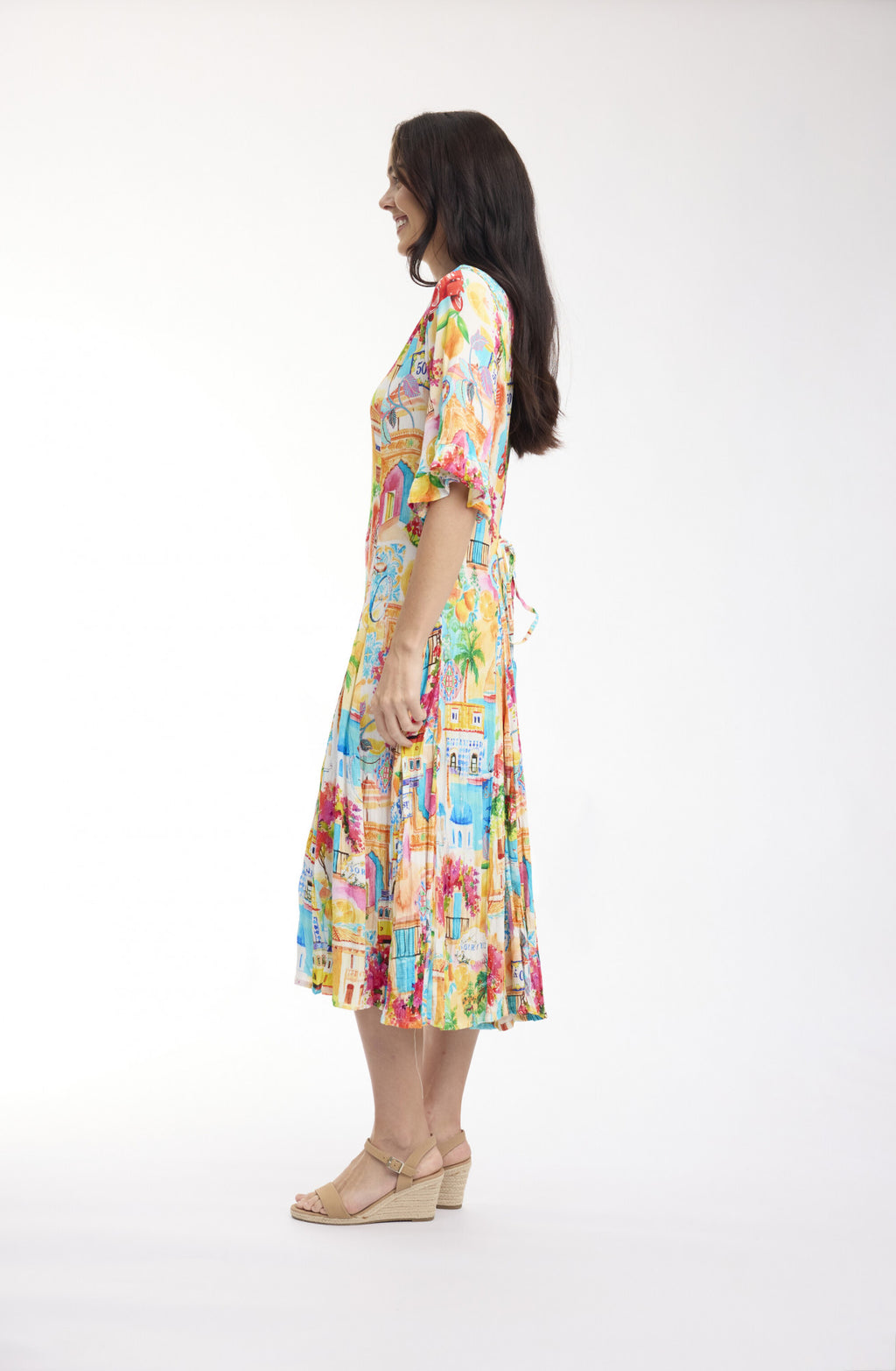 Orientique | 50yrs Travel Dress Godet