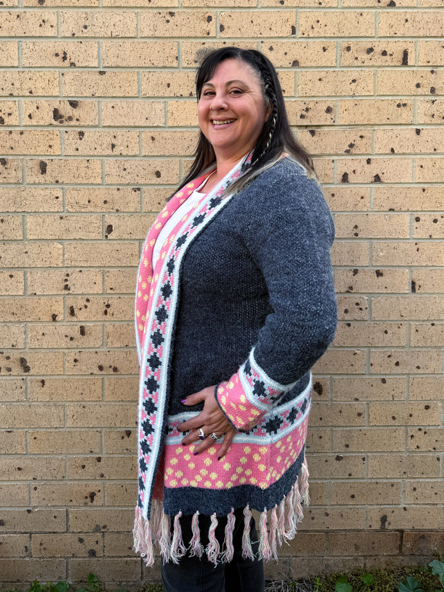 Vivienne Knit Tassel Cardigan image 2