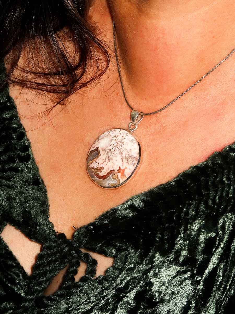 Ophelia Pendant | Rosetta Jasper image 0