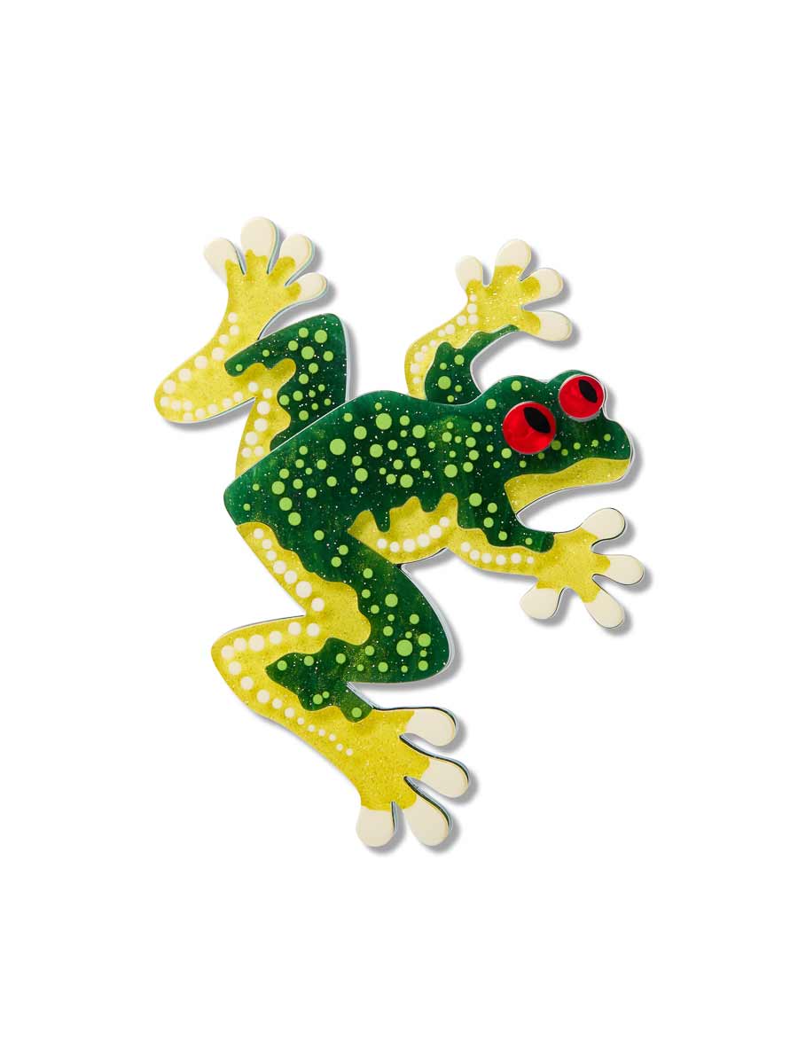 Erstwilder | Tjawan Ritjinguthinha (Frog) Brooch image 0