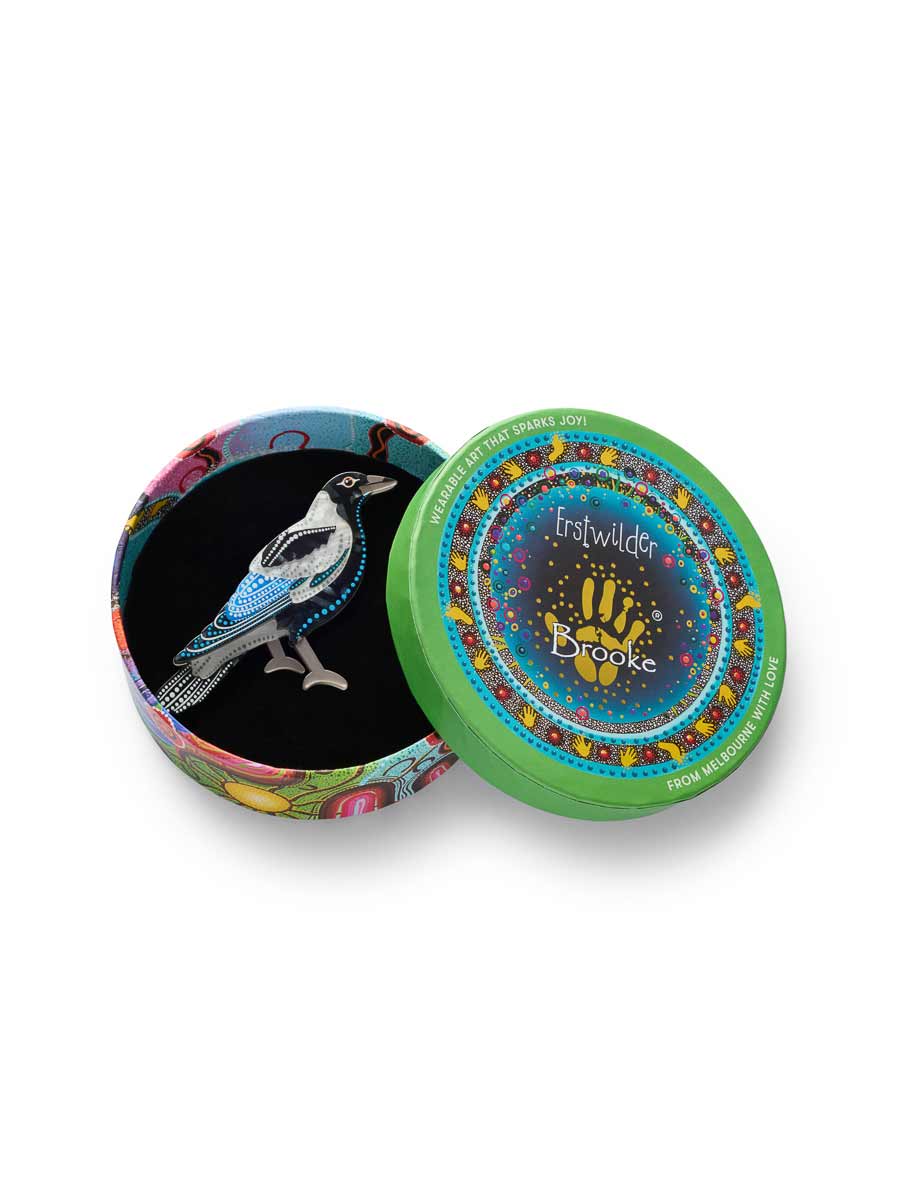 Erstwilder | Kulpurru (Magpie) Brooch image 2