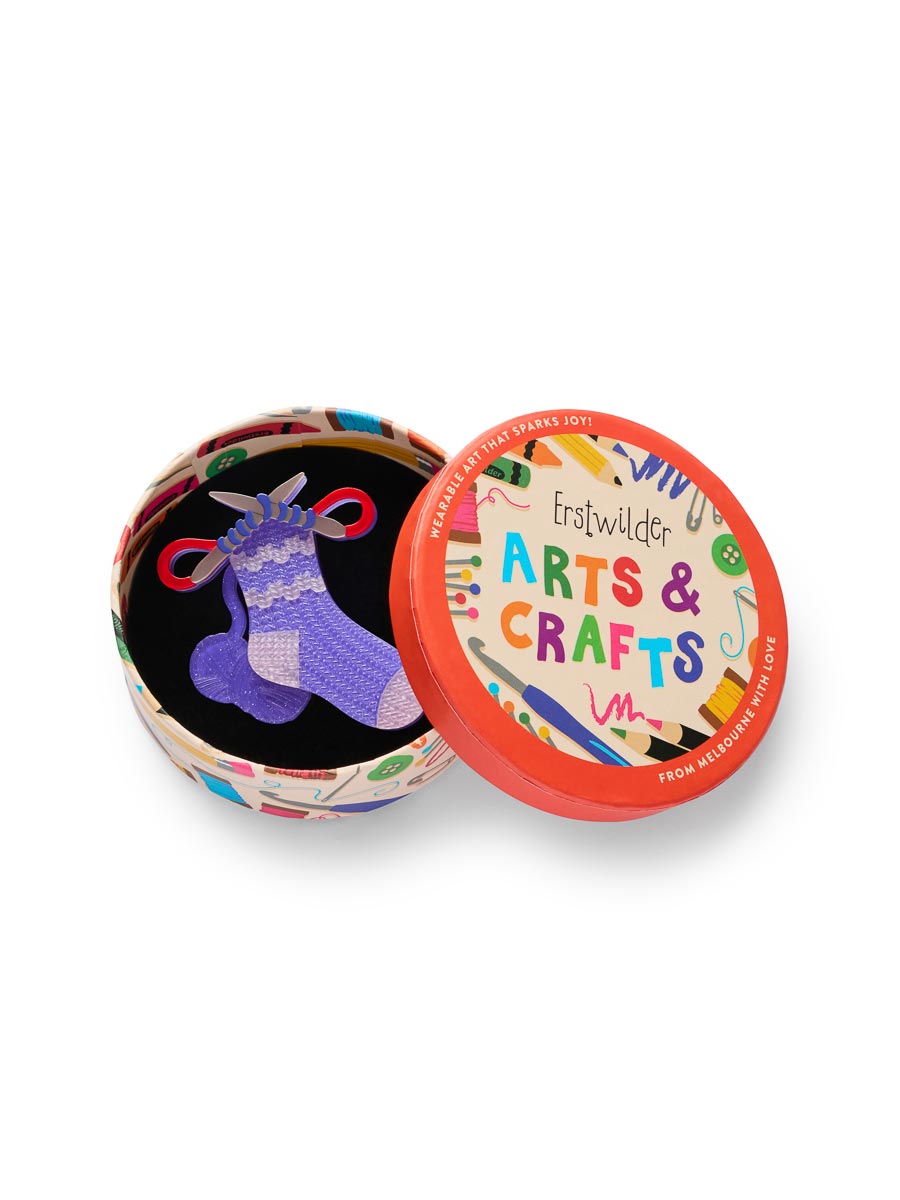 Erstwilder | Sock it to Me Brooch image 2