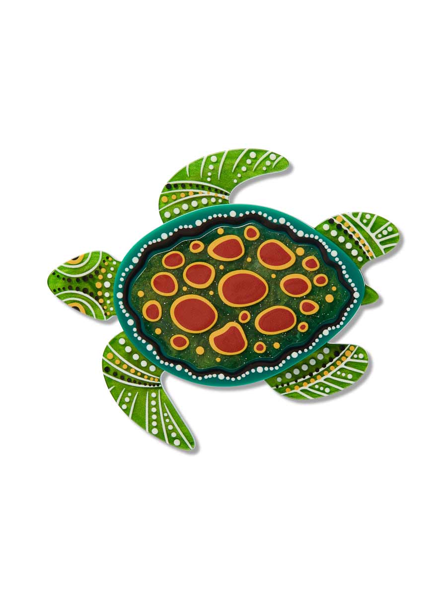 Erstwilder | Yaunati (Turtle) Brooch image 0