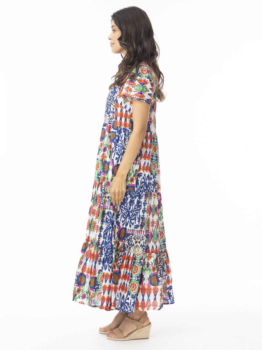 Buzios Layer Dress with Square Neckline image 2