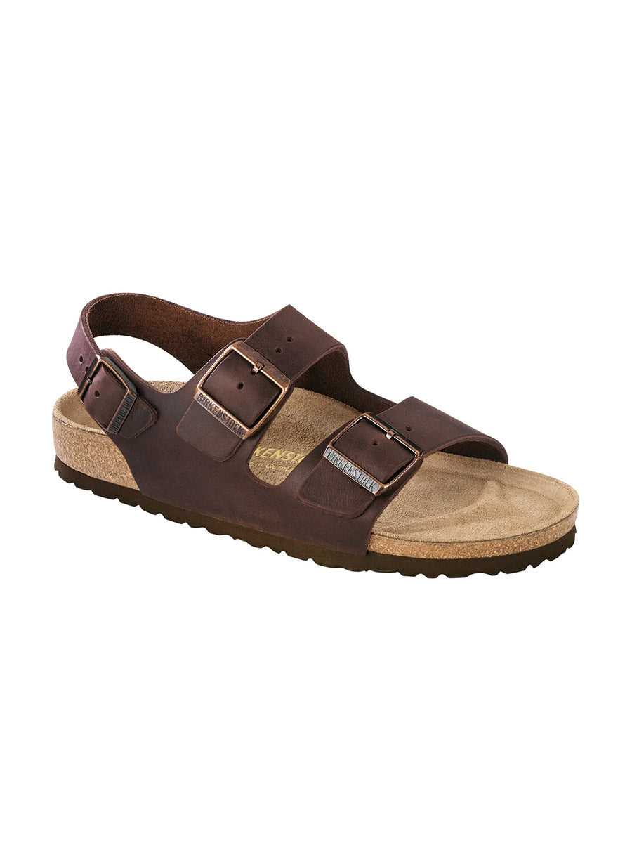 Birkenstock Milano Habana Oiled Leather - 45 image