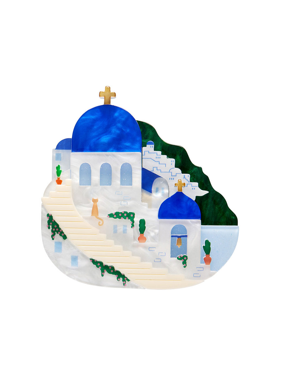 Erstwilder | Santorini Sunsets Brooch image 0