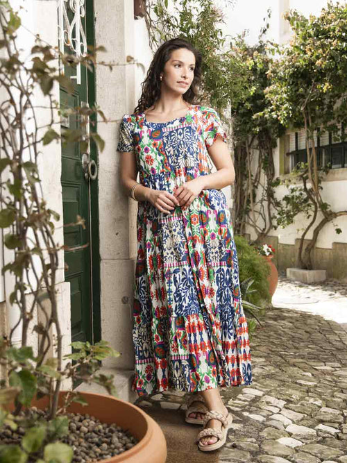 Buzios Layer Dress with Square Neckline image 0