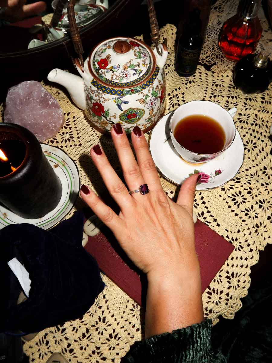 Celia Ring | Amethyst | Size 8 image 3
