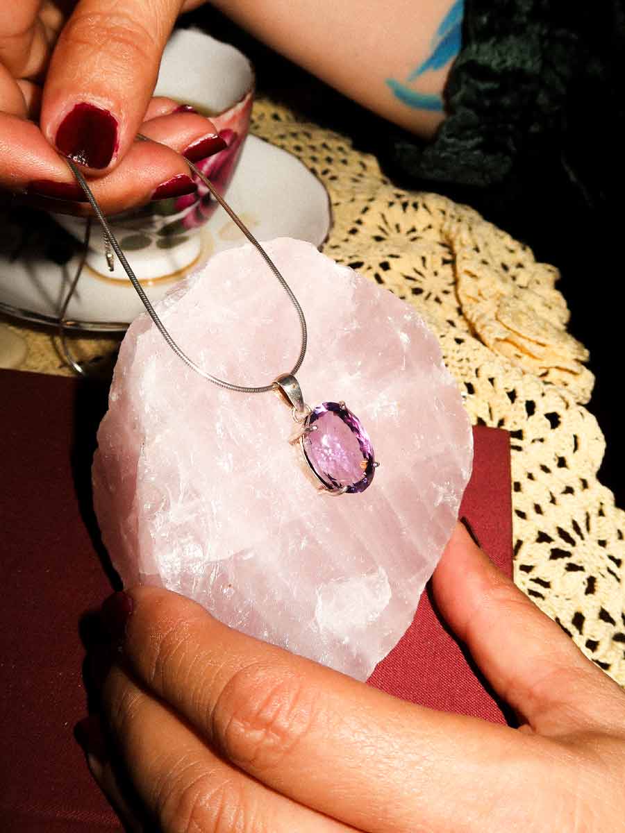 Lola Pendant | Amethyst image 0