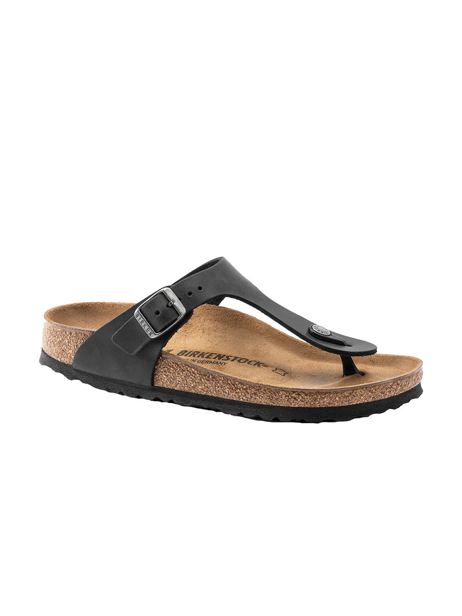Birkenstock Gizeh Black Oiled Leather - 38 image