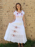 Rosalia Dress in White - FREE SIZE image