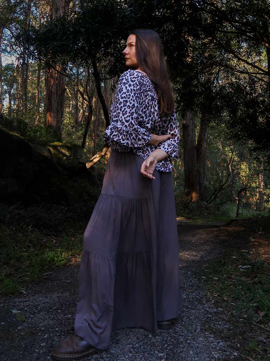 Texas Umbrella Pants in Grey image 3