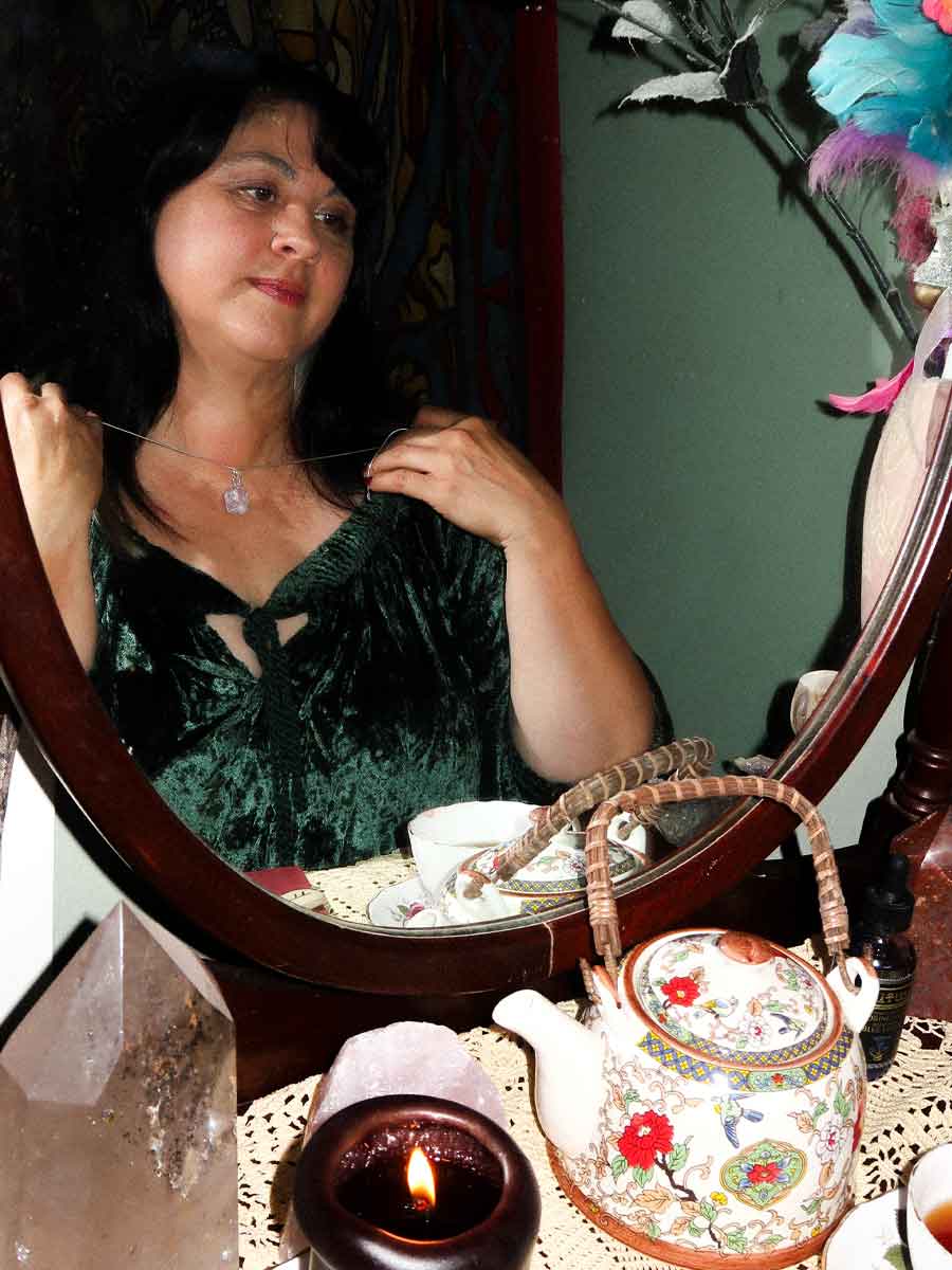Priya Pendant | Kunzite image 3